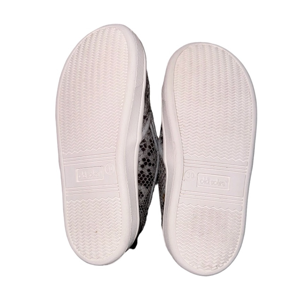 OLD SOLES abby snakeskin slip on shoes girls shoes size 30 or US 13 - Picture 10 of 15